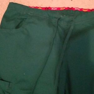 Dickies Green Scrub Pants Petite